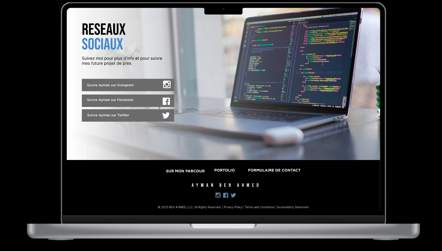 images du site CV